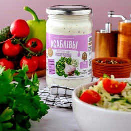 Ёгурт " А2 "" Салатная запраўка з зелянінай-часнаком»